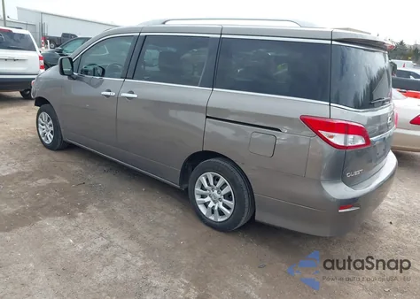 2017 Nissan Quest Sv from USA, damaged, VIN JN8AE2KP1H9165692